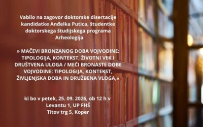 Zagovor doktorske disertacije: Anđelka Putica