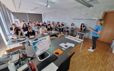 Oddelek za geografijo izvedel maturitetne terenske vaje za dijake Gimnazije Lava Celje