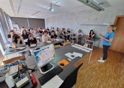 Oddelek za geografijo izvedel maturitetne terenske vaje za dijake Gimnazije Lava Celje