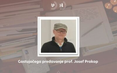Gostujoča predavanja prof. Josef Prokop