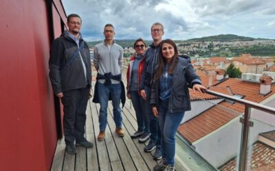 Obisk študentov in profesorjev z Oddelka za geografijo Univerze v Ljubljani
