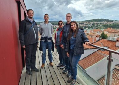 Obisk študentov in profesorjev z Oddelka za geografijo Univerze v Ljubljani