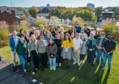 V KAUNASU NA UNIVERZI VYTAUTAS MAGNUS JE V ZAČETKU OKTOBRA POTEKALO T4EU BIP IZOBRAŽEVANJE »CULTURAL RESPONSES TO WAR: SHAPING HERITAGE, BUILDING RESILIENCE« / »ODGOVOR KULTURE NA VOJNO: SNOVATI DEDIŠČINO, GRADITI ODPORNOST«